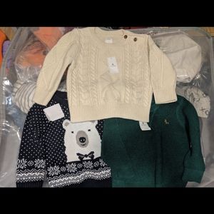 NWT baby Gap sweaters 12-18 months